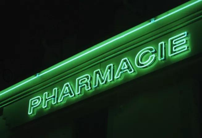 Néon Enseigne de pharmacie 