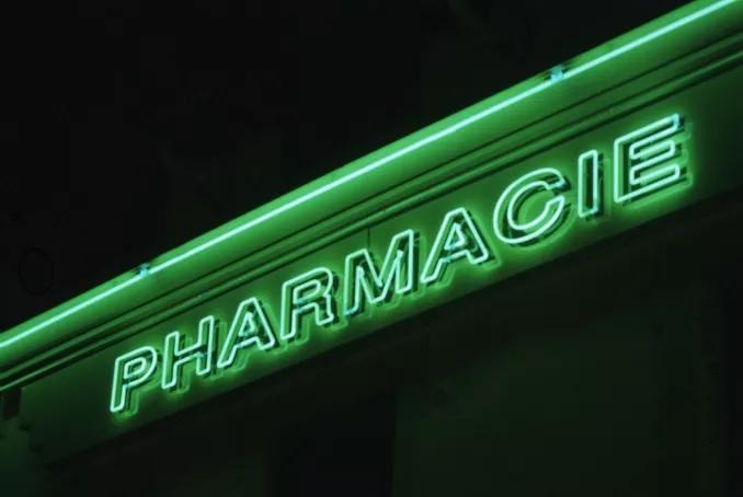 Néon Enseigne de pharmacie 
